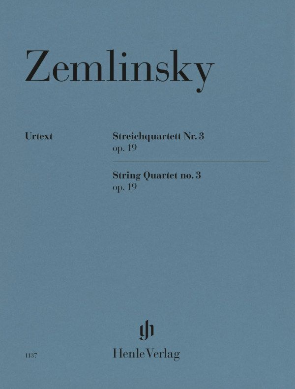Alexander Zemlinsky - Streichquartett Nr. 3 op. 19