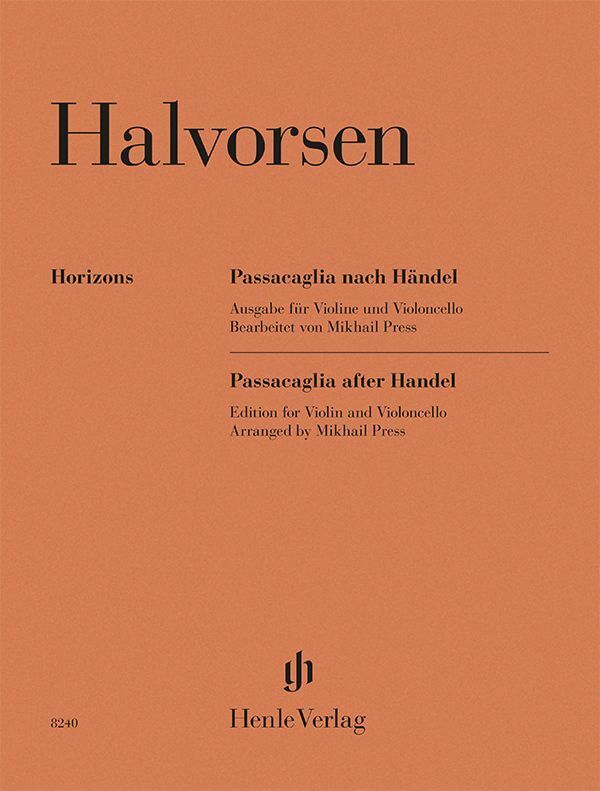 Johan Halvorsen - Passacaglia nach Händel