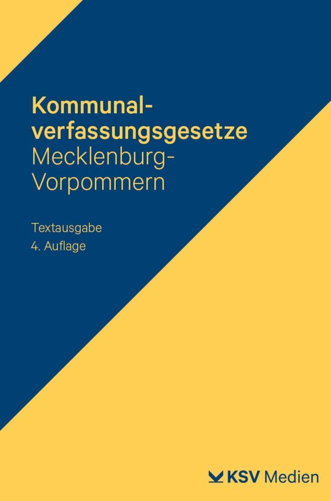 Kommunalverfassungsgesetze Mecklenburg-Vorpommern