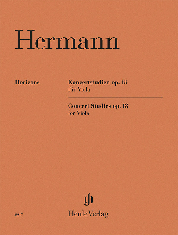 Friedrich Hermann - Konzertstudien op. 18 für Viola