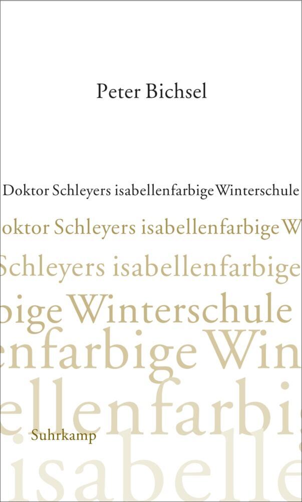 Doktor Schleyers isabellenfarbige Winterschule (Peter Bichsel)