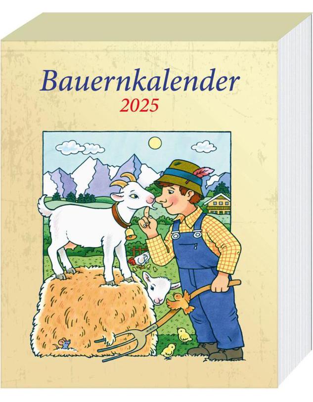 Bauern Abreisskalender 2025
