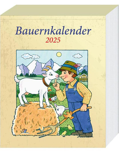 Bauern Abreisskalender 2025