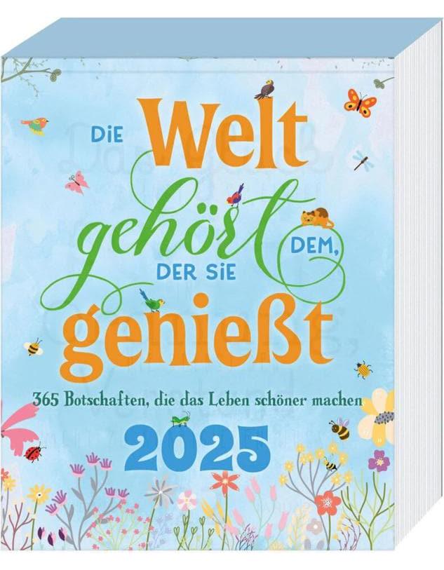 Geniessen Abreisskalender 2025