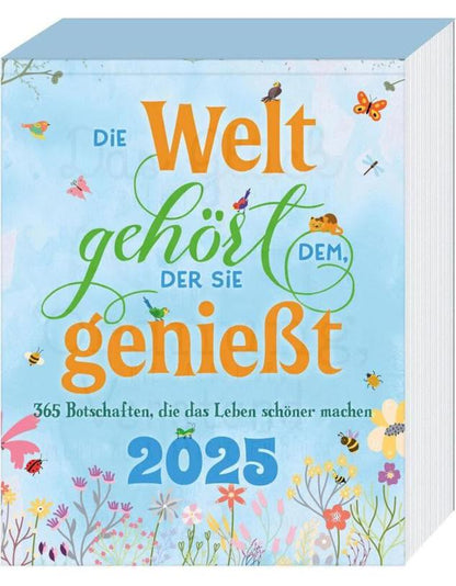 Geniessen Abreisskalender 2025