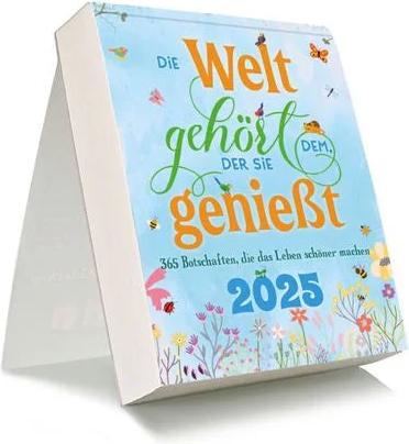 Geniessen Abreisskalender 2025
