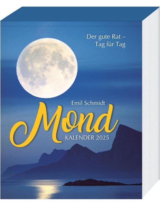 Mond Abreisskalender 2025