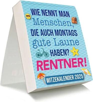Rentnerwitze Abreisskalalender 2025