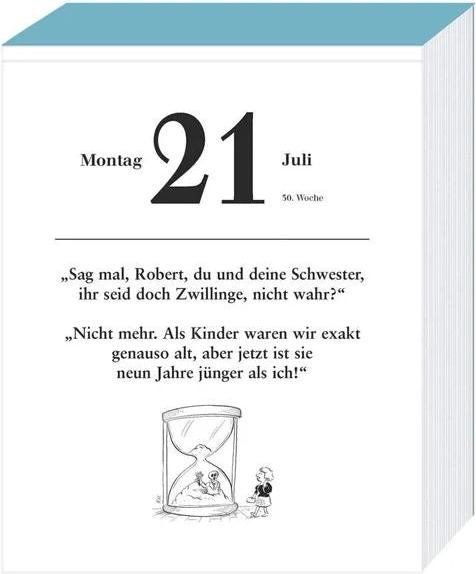 Rentnerwitze Abreisskalalender 2025