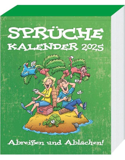 Sprüche Abreisskalender 2025