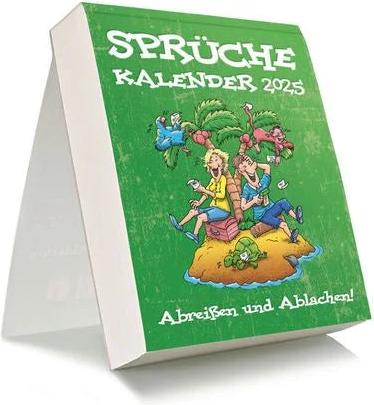 Sprüche Abreisskalender 2025