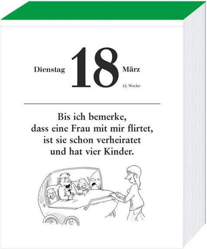 Sprüche Abreisskalender 2025