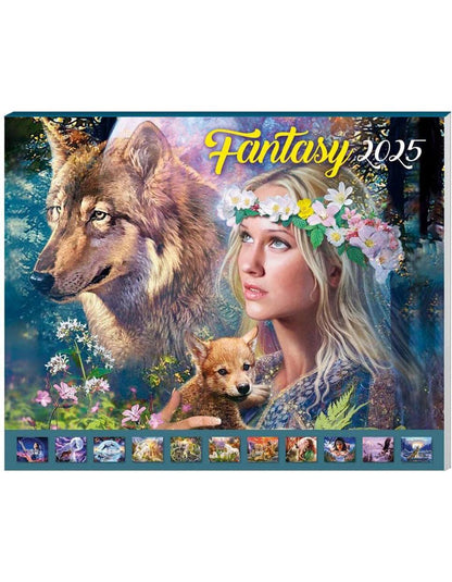 Fantasy Kalenderpaket 2025, 9-teilig