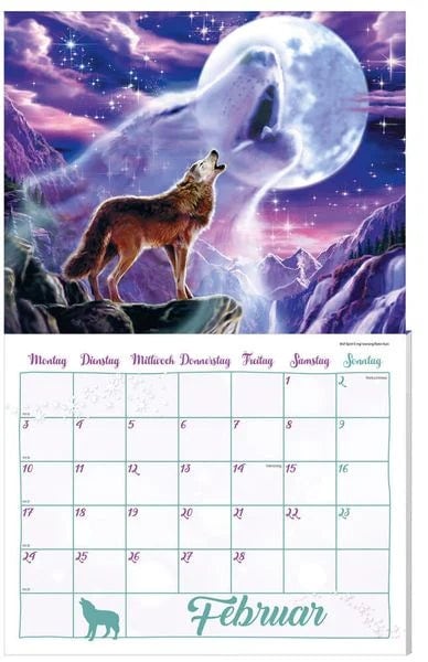 Fantasy Kalenderpaket 2025, 9-teilig