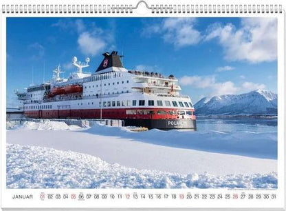 Hurtigruten Premiumkalender 2025