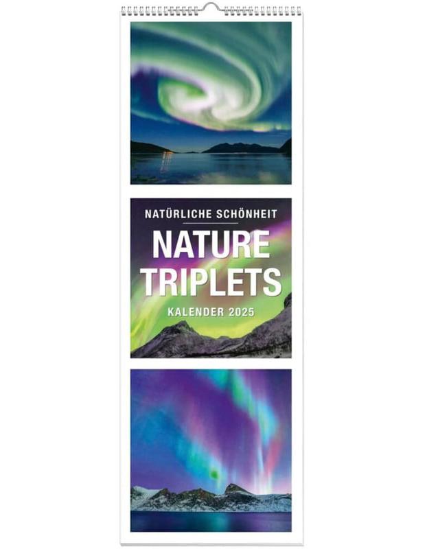 Nature Triplets Panoramakalender 2025