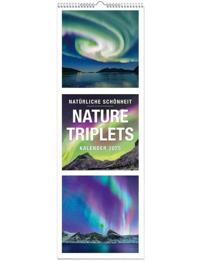 Nature Triplets Panoramakalender 2025