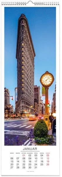 New York Panoramakalender 2025