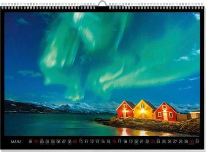 Polarlichter Premiumkalender 2025