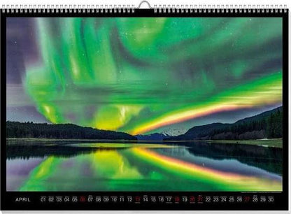 Polarlichter Premiumkalender 2025