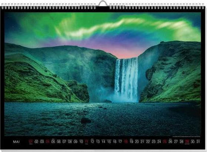 Polarlichter Premiumkalender 2025