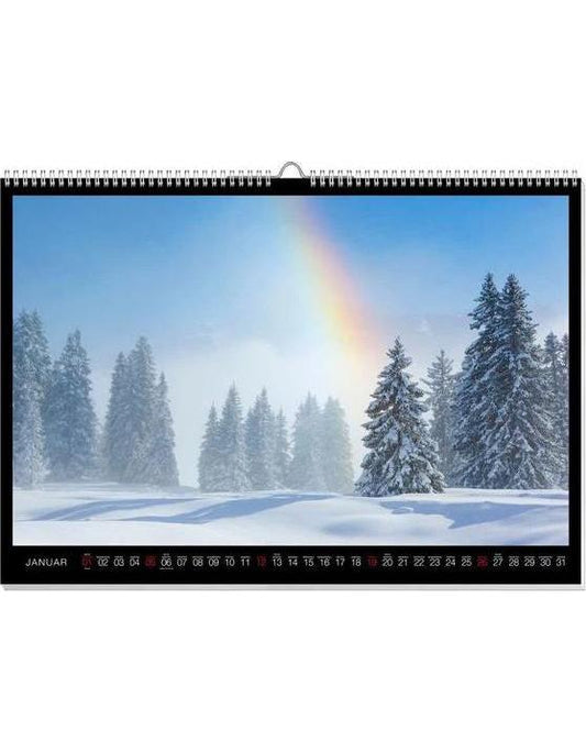 Regenbogen Premiumkalender 2025
