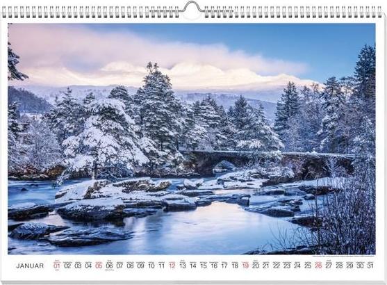 Schottland Premiumkalender 2025