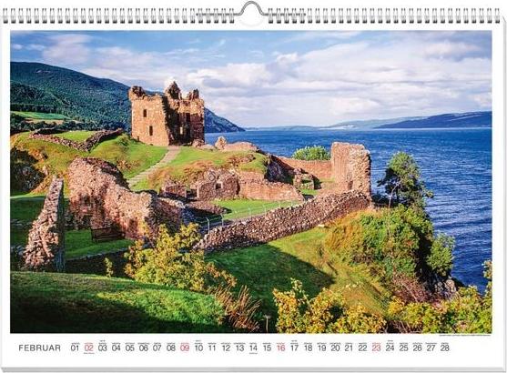 Schottland Premiumkalender 2025
