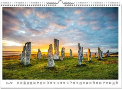 Schottland Premiumkalender 2025