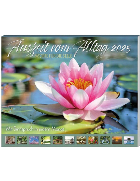 Auszeit vom Alltag Kalenderpaket 2025, 9-teilig