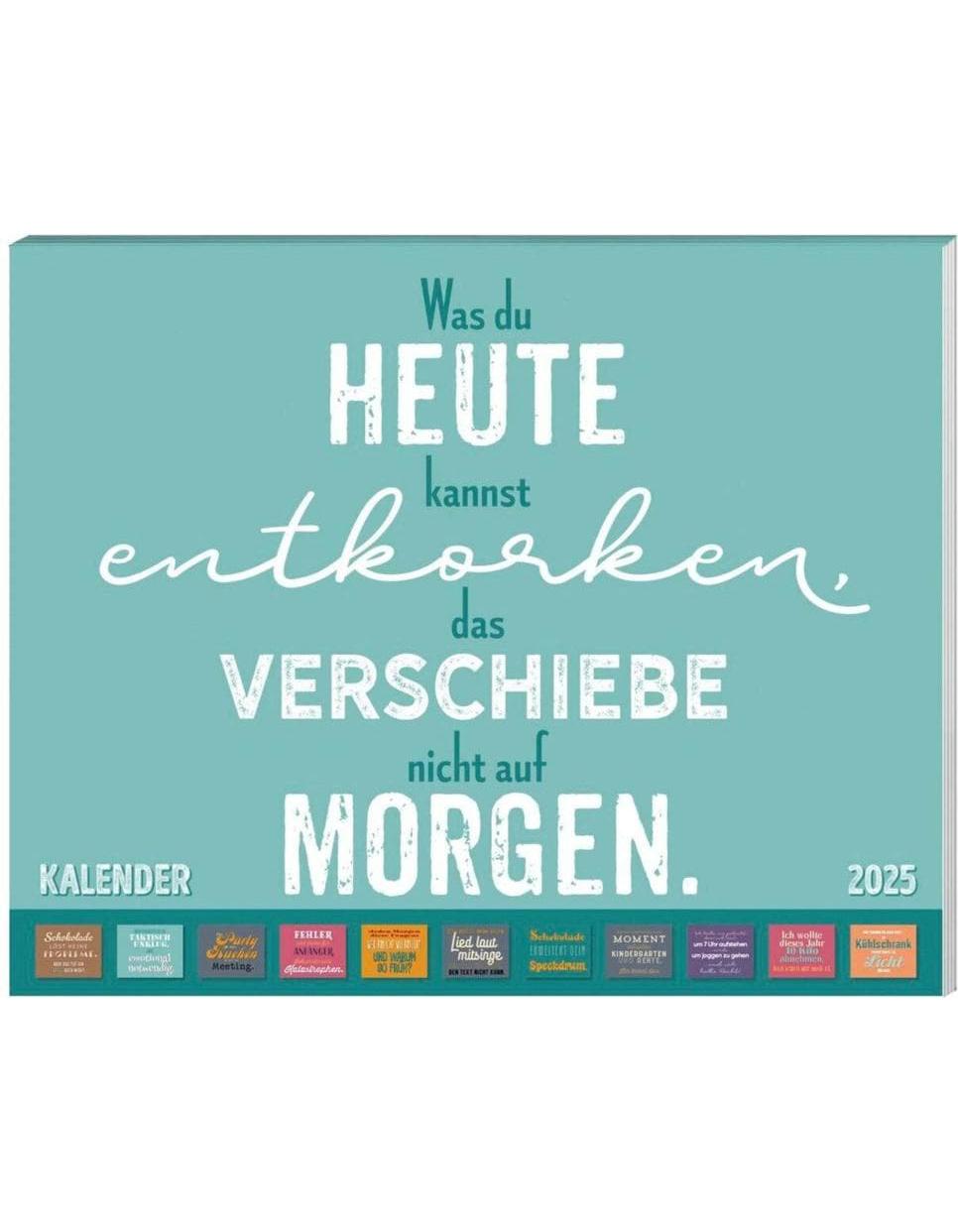 Humor Kalenderpaket 2025, 9-teilig