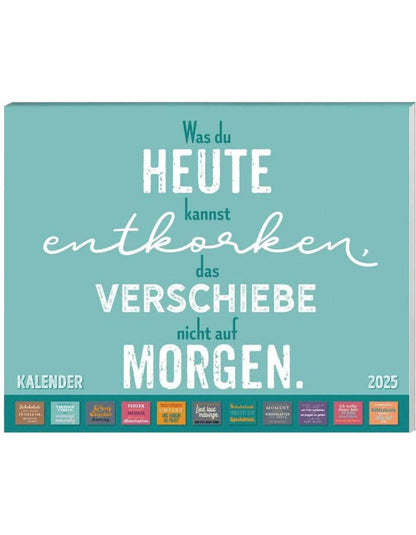 Humor Kalenderpaket 2025, 9-teilig