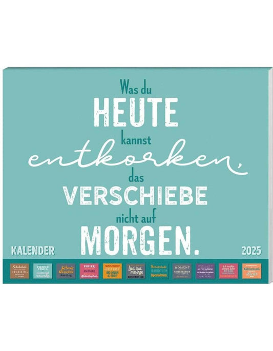 Humor Kalenderpaket 2025, 9-teilig