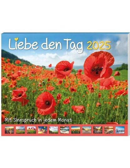 Liebe den Tag Kalenderpaket 2025, 9-teilig