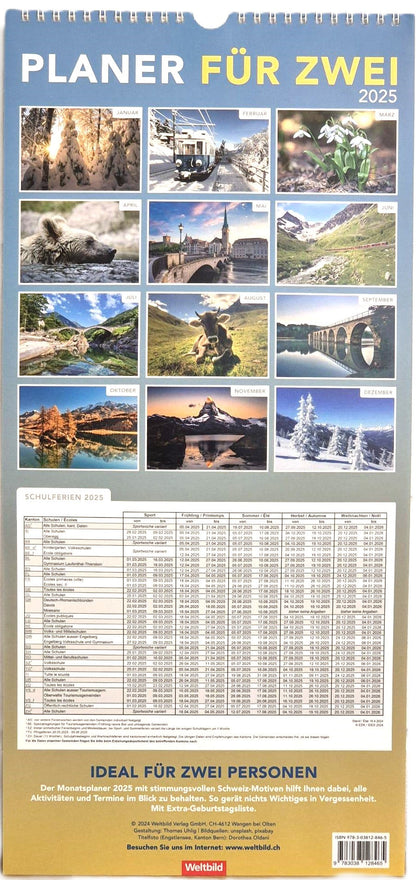 Planer für Zwei 2025
