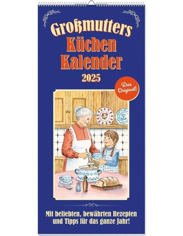 Grossmutters Küchenkalender 2er Set 2025