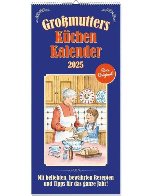 Grossmutters Küchenkalender einzeln 2025