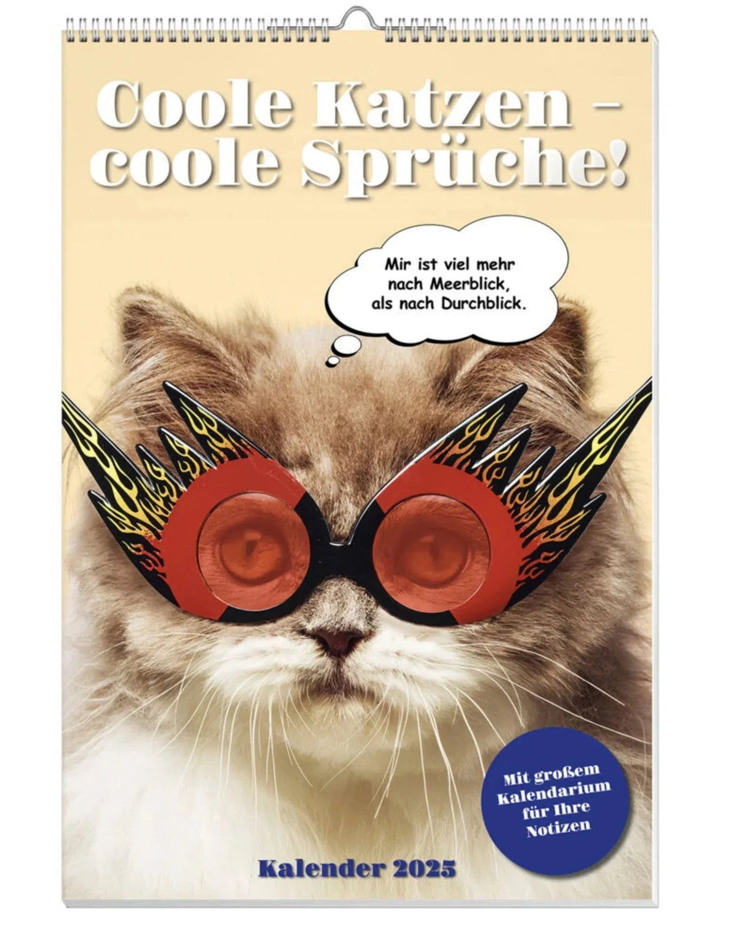 Coole Katzen Posterkalender 2025