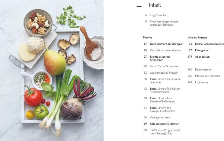 Essen gegen Schmerzen