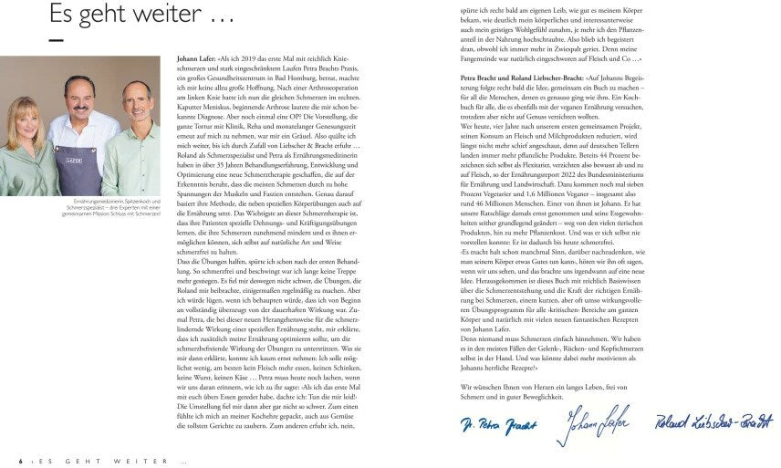 Essen gegen Schmerzen