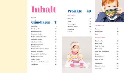 Einfach stricken mit Klimperklein - für Babys und Kids