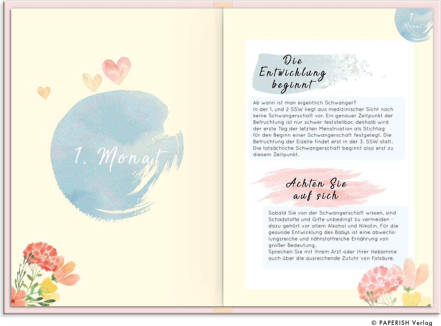 My Baby - Tagebuch für die Schwangerschaft