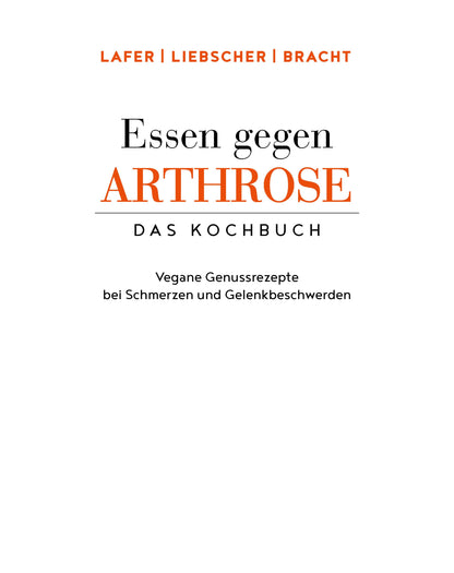Essen gegen Arthrose Neuausgabe