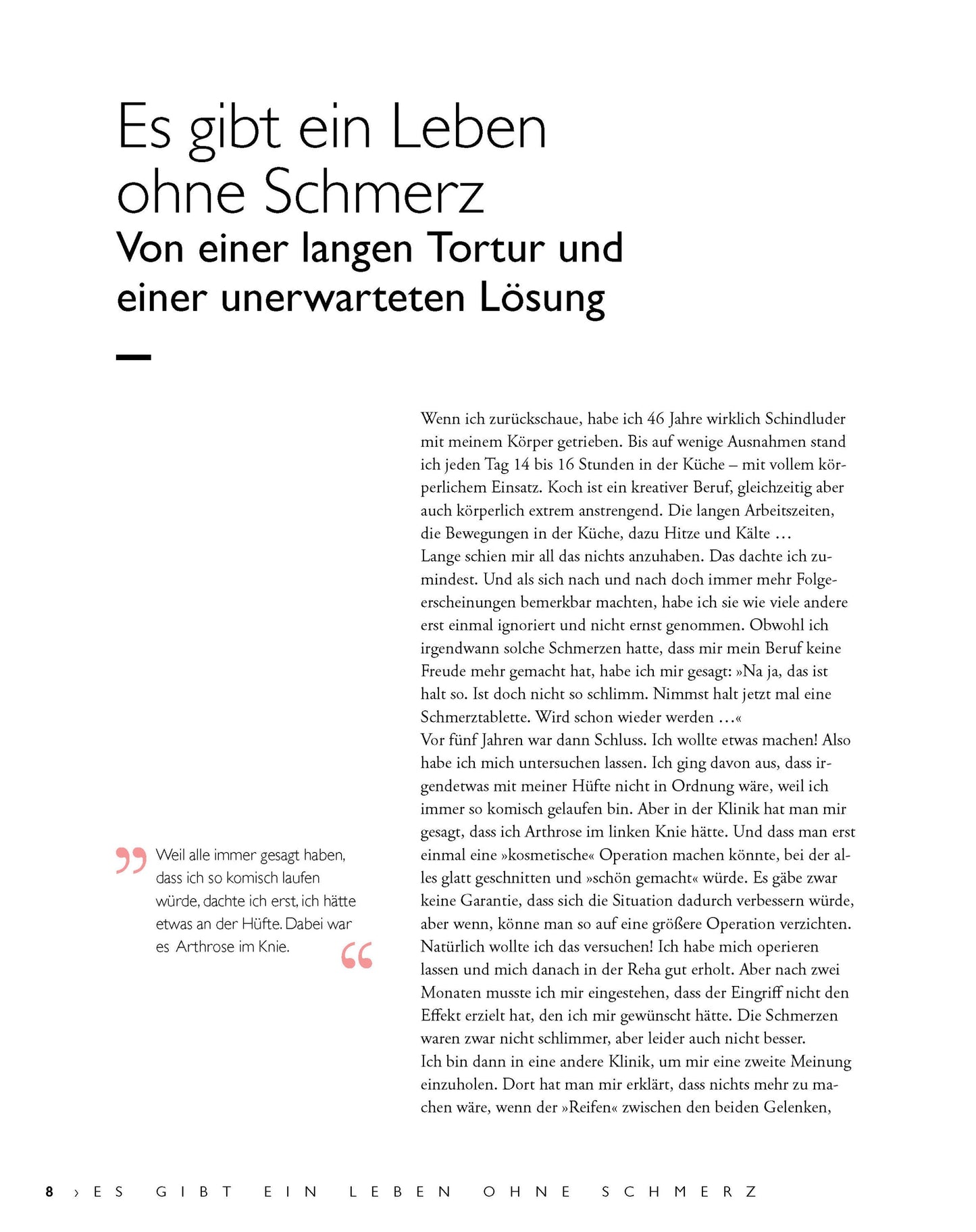 Essen gegen Arthrose Neuausgabe