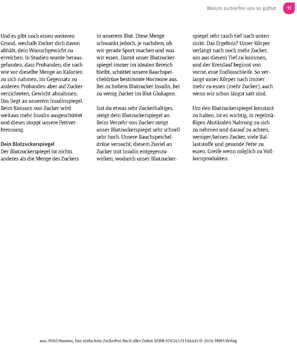 Das einfachste Zuckerfrei-Buch aller Zeiten