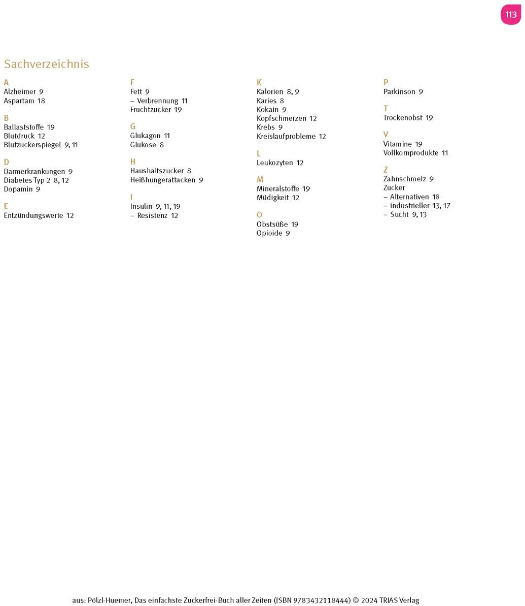 Das einfachste Zuckerfrei-Buch aller Zeiten