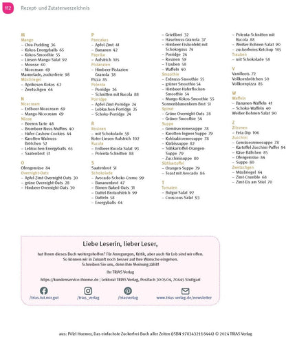 Das einfachste Zuckerfrei-Buch aller Zeiten