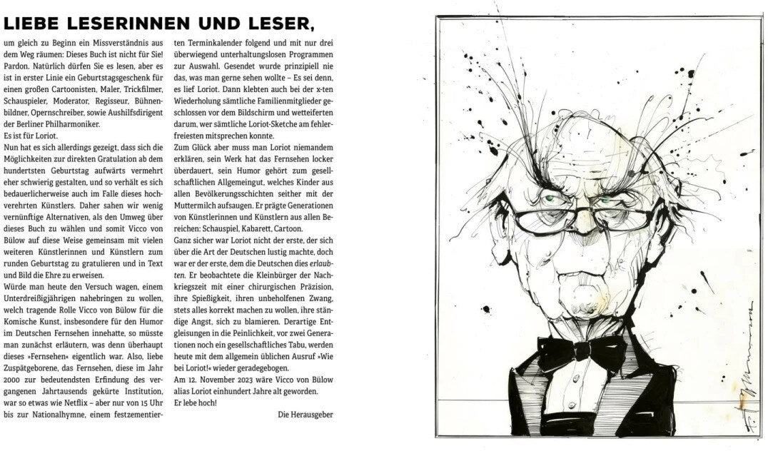 Er lebe hoch! Loriot zum 100. Geburtstag