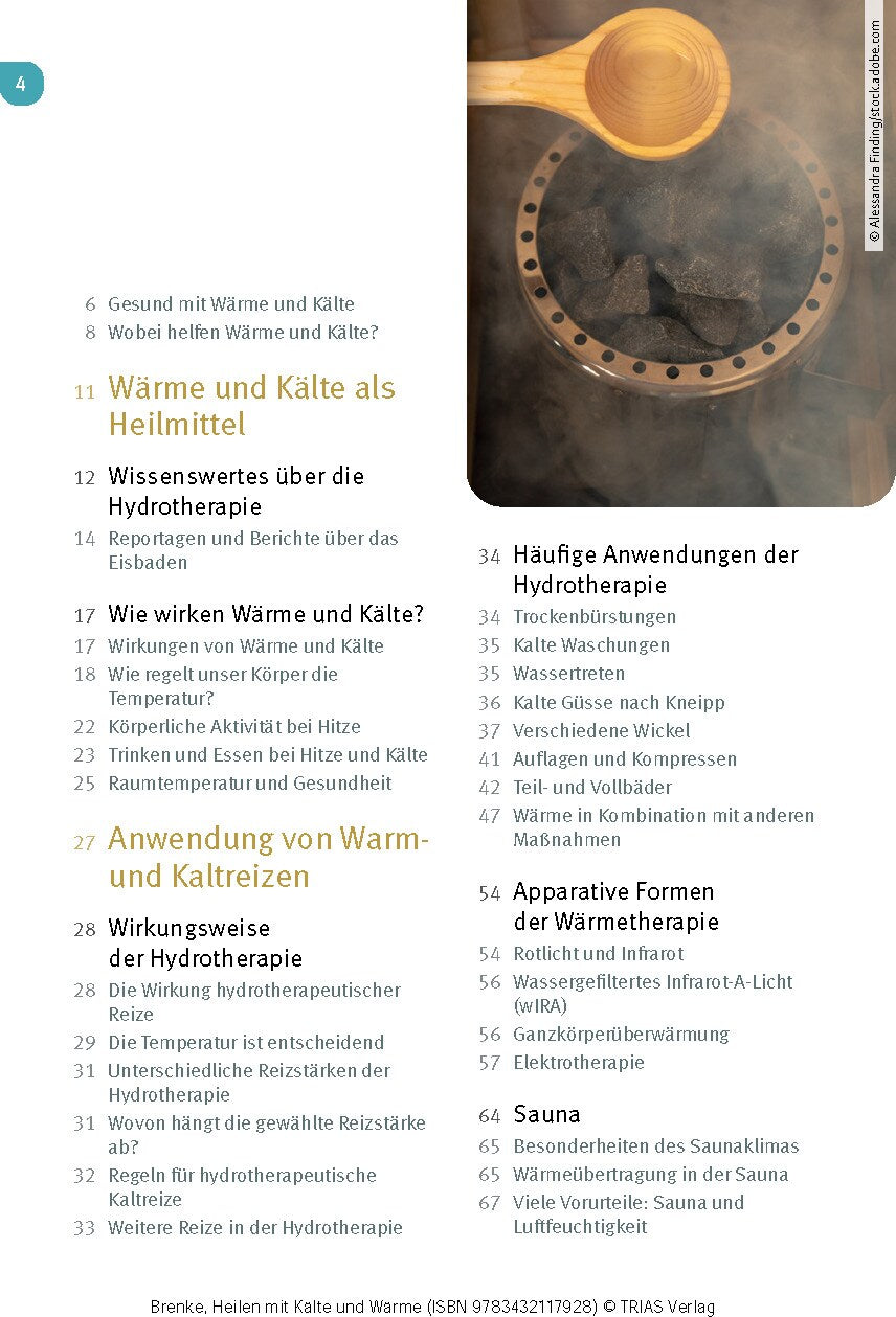 Heilen mit Kälte und Wärme