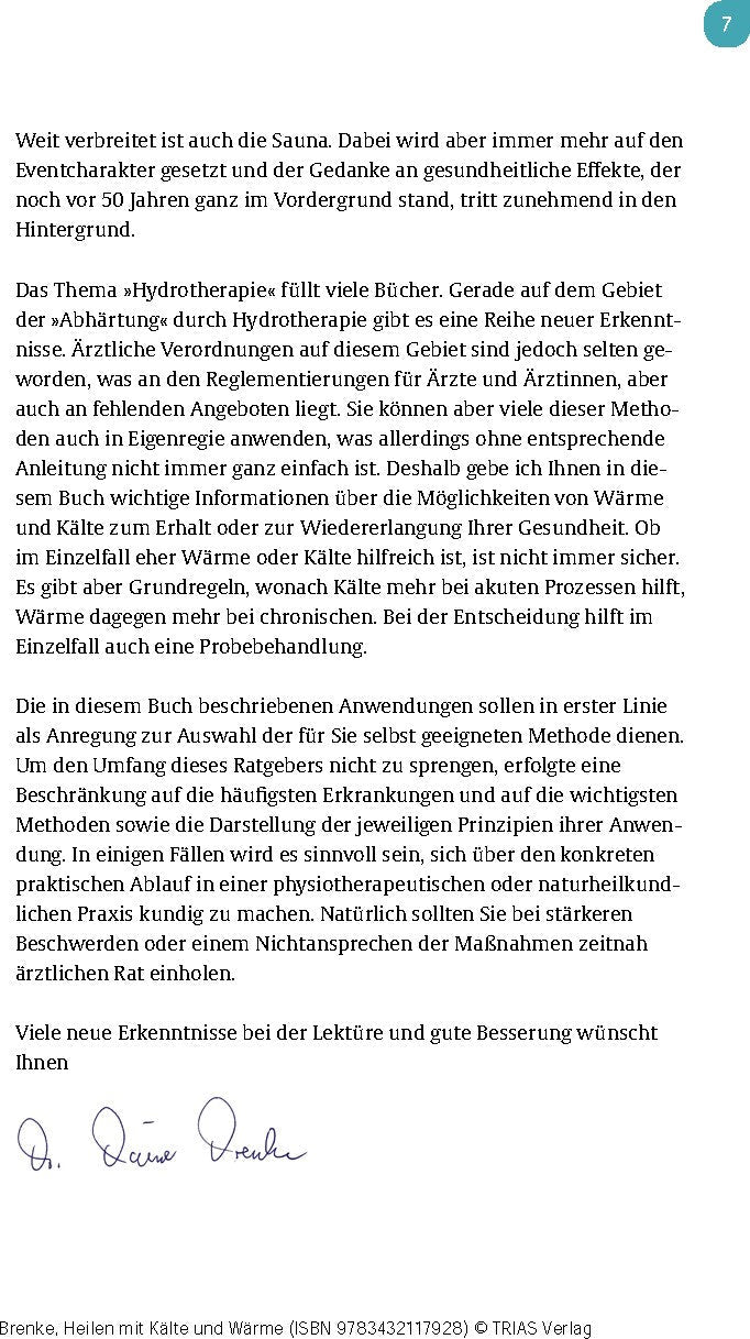 Heilen mit Kälte und Wärme